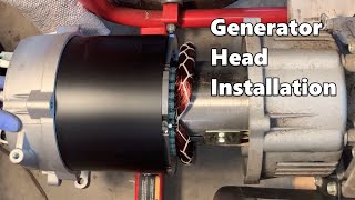 Generator Head Installation - How to Install a Generator Stator and Rotor