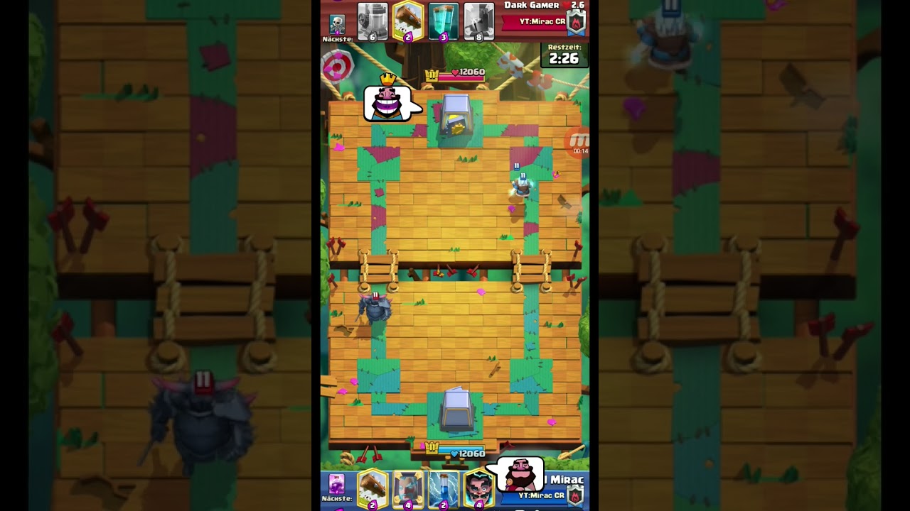 Pekka VS Eismagier + Magier 