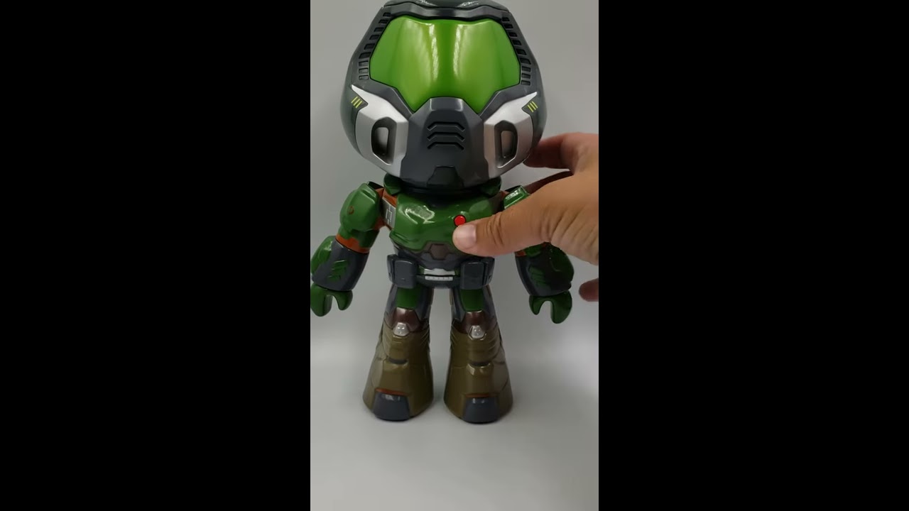 DoomGuy Official Bethesda Toy - YouTube