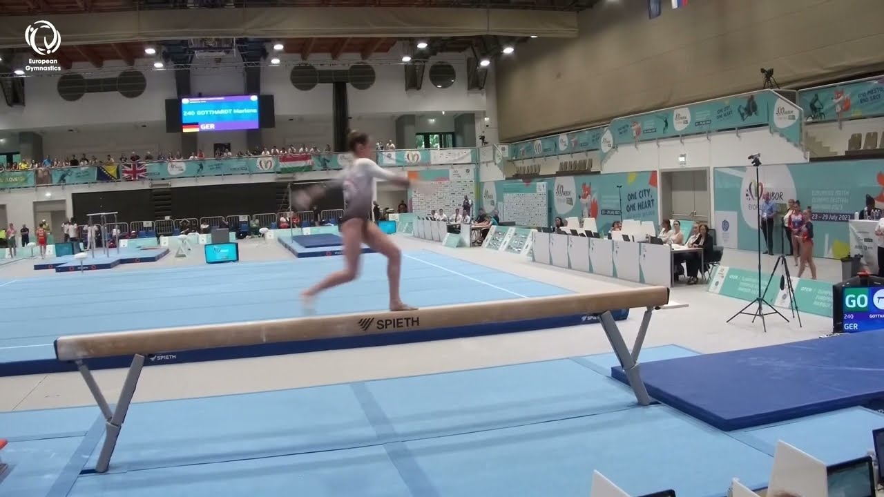 Marlene GOTTHARDT (GER) - 2023 European Youth Olympic bronze medallist, beam