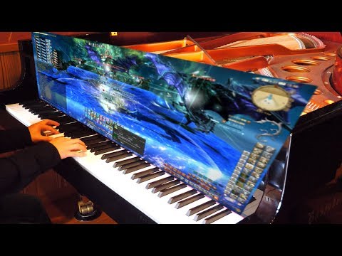【FF14】 極神龍 後半 BGM Shinryu Extreme Theme 弾いてみた 【ピアノ】 piano cover