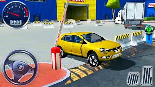 Shopping Mall Parking Lot #2 - Mercedes Taxi & Ferrari Cars Driving - Android GamePlay screenshot 3