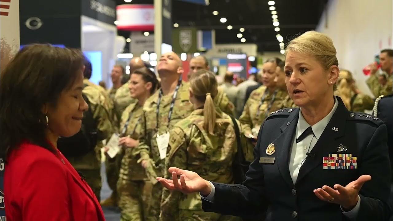 AFA ASC 2023 Five & Thrive Interview with LtGen Miller YouTube