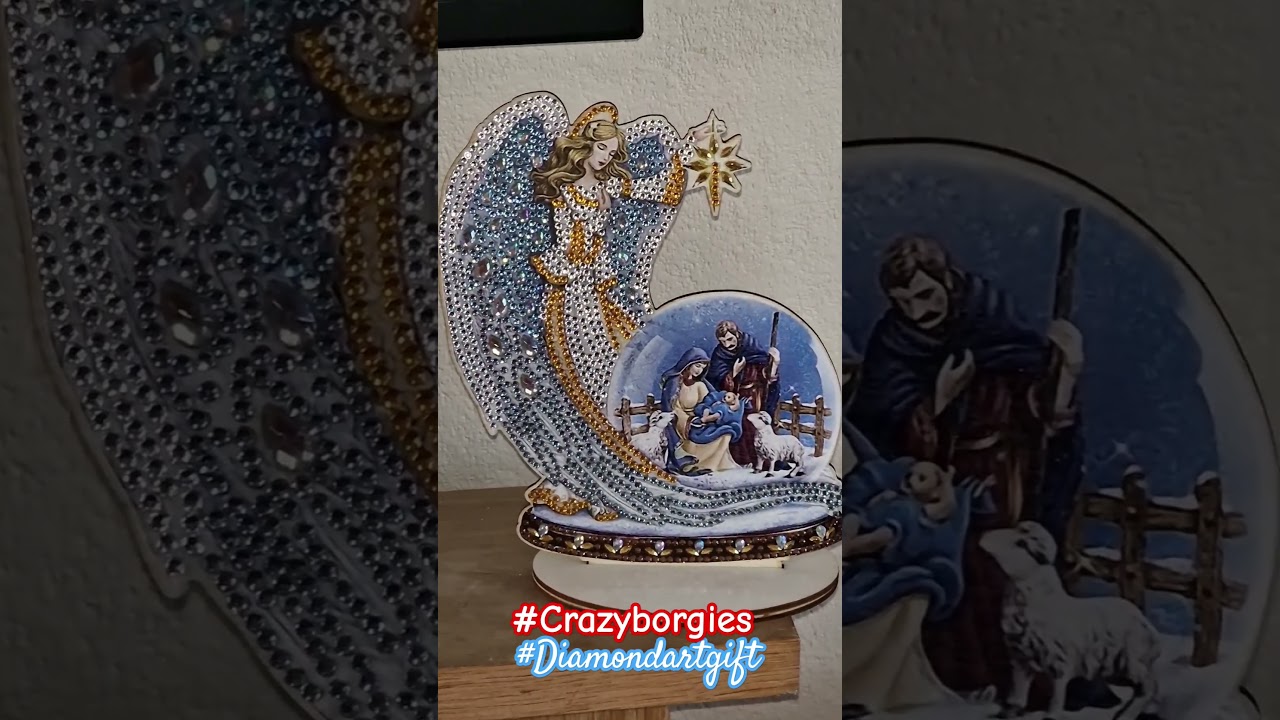 ✨️Diamond Painting🎄Christmas Ornament Completions😍🎅 DIYCHOOSE &  PAINTSOMEWAY 