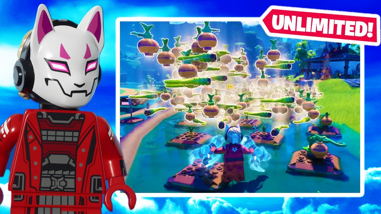 Самый безумный трюк с автоматической фермой в LEGO Fortnite! (Без воздушных шариков!)