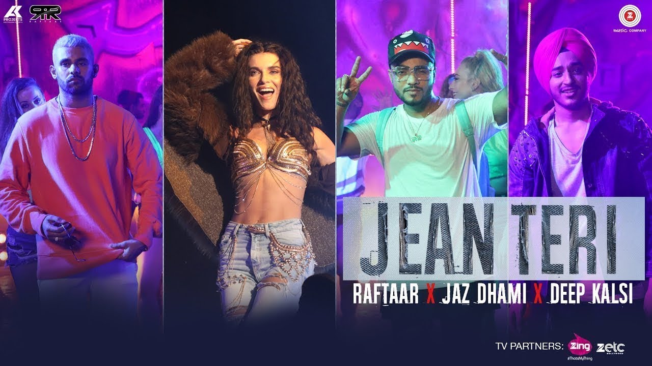 Jean Teri | Raftaar | Jaz Dhami | Deep Kalsi | Lyrics Video