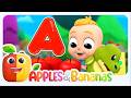 「AはApple」の童謡 | 子供向けABCソング | 学習動画