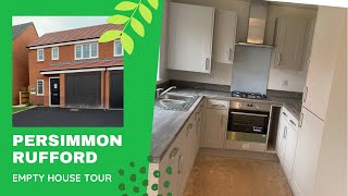 PERSIMMON HOMES RUFFORD EMPTY HOUSE TOUR | NEWBUILD JOURNEY | FIRST TIME BUYERS