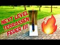 TERRASSENFEUER OHNE RAUCH UND FUNKEN - Test Feuersegel --- Klaus grillt