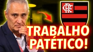 FLAMENGO DO TITE DÁ VEXAME DE NOVO CONTRA O FRACO PALESTINO E TITE FAZ UM TRABALHO PATÉTICO!