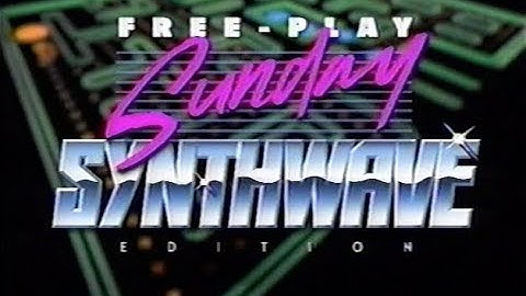 House of Targ: Free-Play Sunday "Synthwave Edition" Promo (VHS)