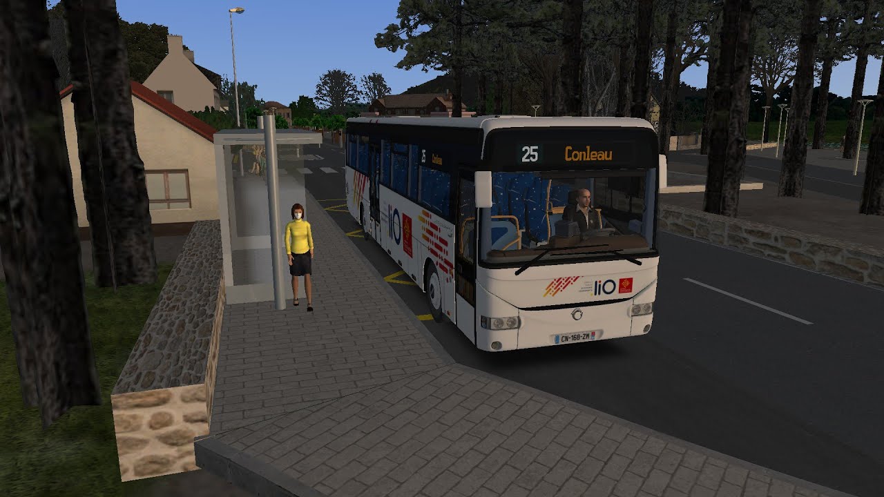 OMSI 2 Saint-Servan [Ligne 25] Service du dimanche en IRISBUS Crossway.