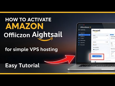 How to activate Amazon Lightsail for simple VPS hosting - Easy Tutorial