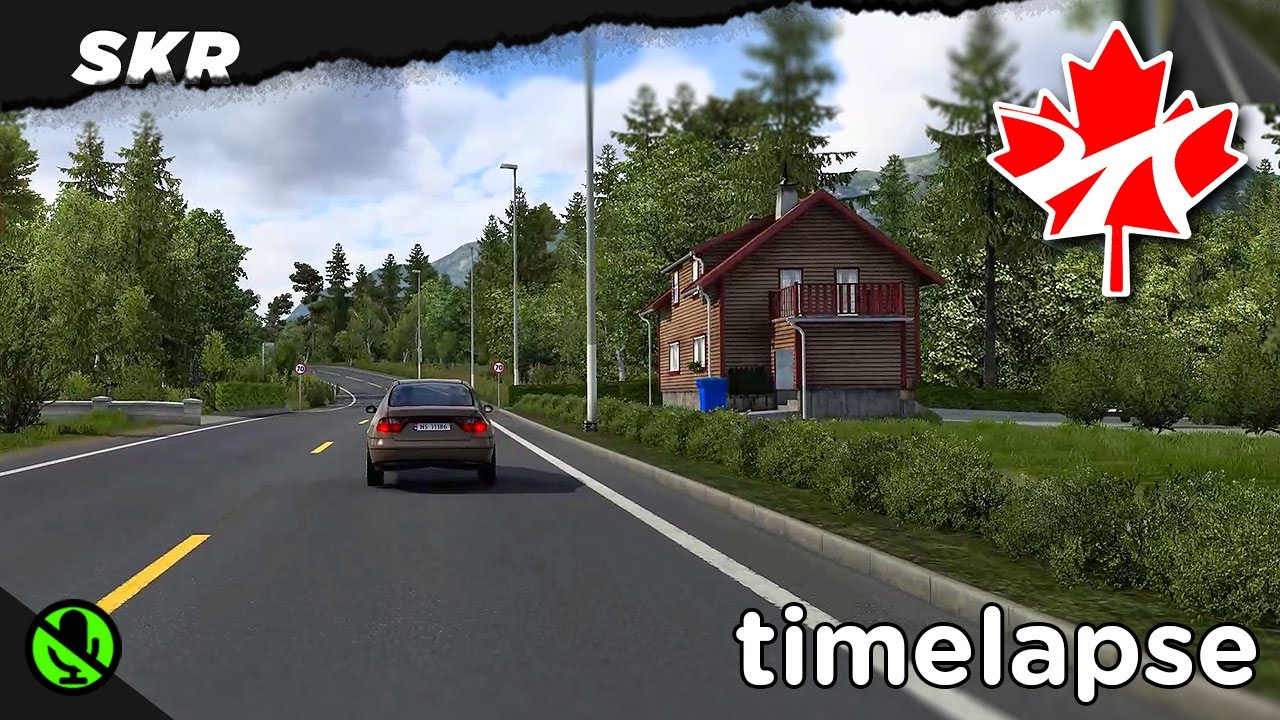 Timelapse no ETS2 1.43 - ProMods [QHD 60fps]