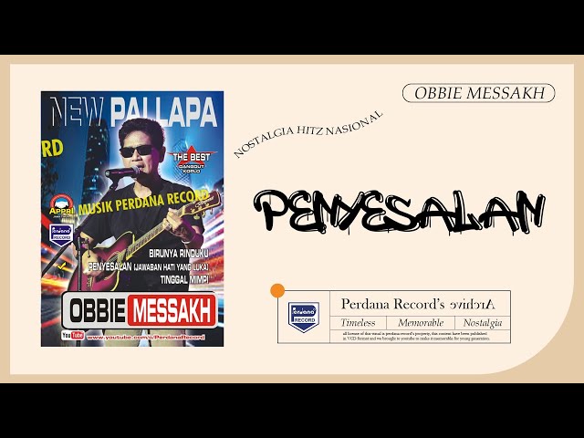 Obbie Mesakh Ft New Pallapa - Penyesalan ( Official Music Video ) class=