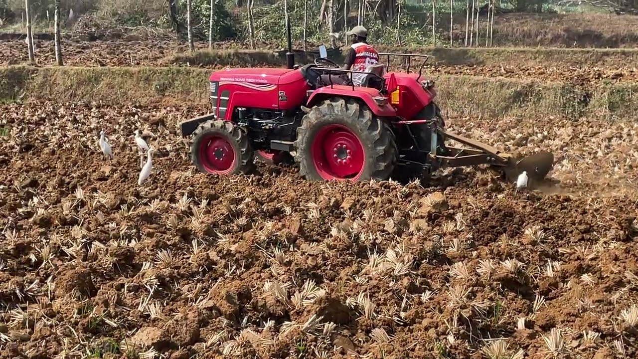 mahindra VUVO TECH + 575 DI Tractor trailer 