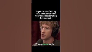 Zuck claimed a year ago that Meta will soon have AI that can replace a mid-level engineer