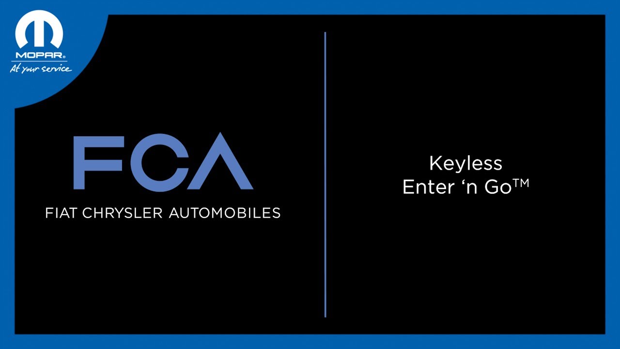 Keyless Enter ‘n Go™ | How To | 2025 Chrysler, Dodge, Jeep, Ram & Fiat Vehicles