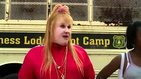 Vicky Pollard's arrival to the boot camp