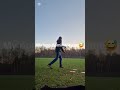 Dominant vs non-dominant arm😅 #discgolf