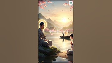 Lời Phật Dạy Về Cách Buông Bỏ Phiền Não Để Sống An Nhiên, Tự Tại! #shorts