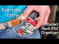 Mini edc pocket organizer for everyday carry no pouch or bag needed edc edcgear everydaycarry