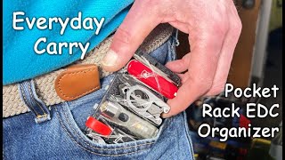 Mini EDC pocket Organizer for Everyday Carry No Pouch or Bag Needed #edc #edcgear #everydaycarry