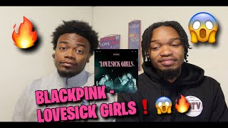 Video thumbnail of "THIS SONG IS POWERFUL!! BLACKPINK - LOVESICK GIRLS!! OFFICIAL MUSIC VIDEO (REACTION)"