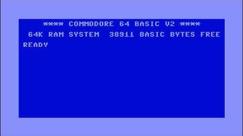boot video 3 - C64 version