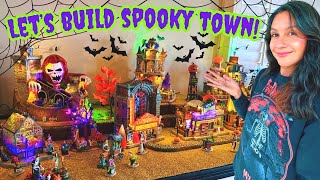 Let's Build My Lemax SPOOKY TOWN 2026!🎃🖤