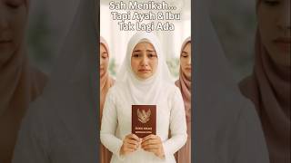 Buku Nikah Di Tangan, Tapi Tak Ada Ayah Ibu Di Sampingnya...