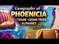 How Geography Made Phoenicia Powerful 🏺 | Mediterranean Trade Empire & The Birth of the Alphabet