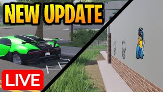 🔴 NEW ER:LC UPDATE | SPIKE STRIPS, WEATHER & MORE | ROBUX GIVEAWAYS | Roblox Livestream 🔴
