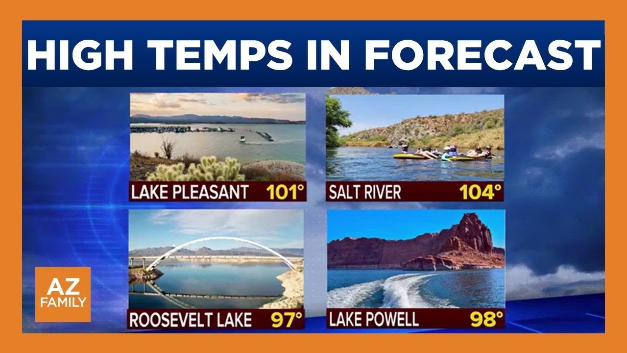 Temps nearing 110 in weekly forecast for Phoenix area - YouTube