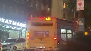 2019 New flyer LFS Bx13 Bus Leaving At Ogden Avenue And West 162nd Street.