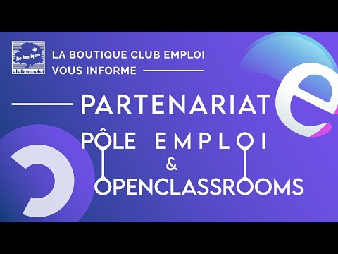 Se former gratuitement sur OpenClassRoom grâce à Pole-Emploi et améliorer son employabilité.