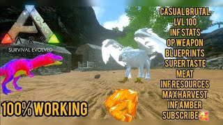 💾 ARK Survival Evolved Mobile Save Data 100% Working | Level 100 | Amber Limit | Colorful Dinos 🦖