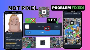 NotPixel Airdrop Zero Reward Problem Fixed!