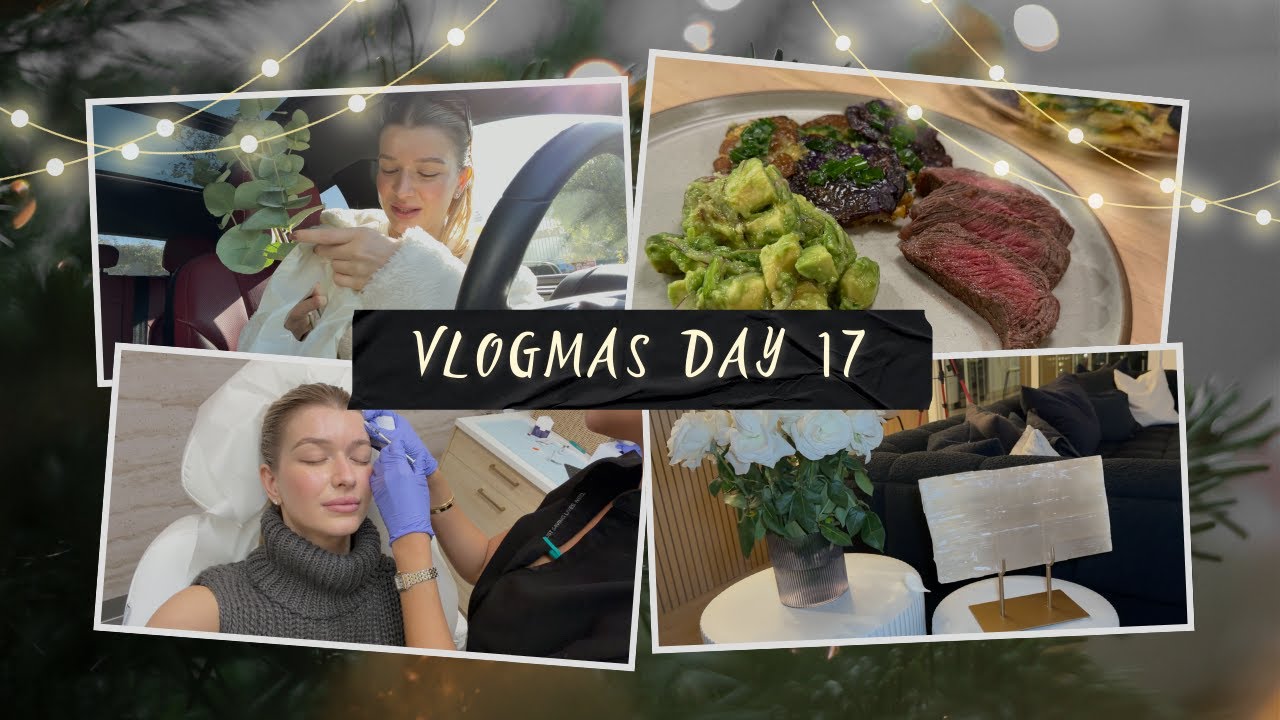 VLOGMAS #17 | Botox, Kristályok és hatásaik, Vásárlás, Pilates..