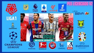 PES 2021 TOTALMENTE LICENCIADO V2😎 PES JUANDRSGAMING