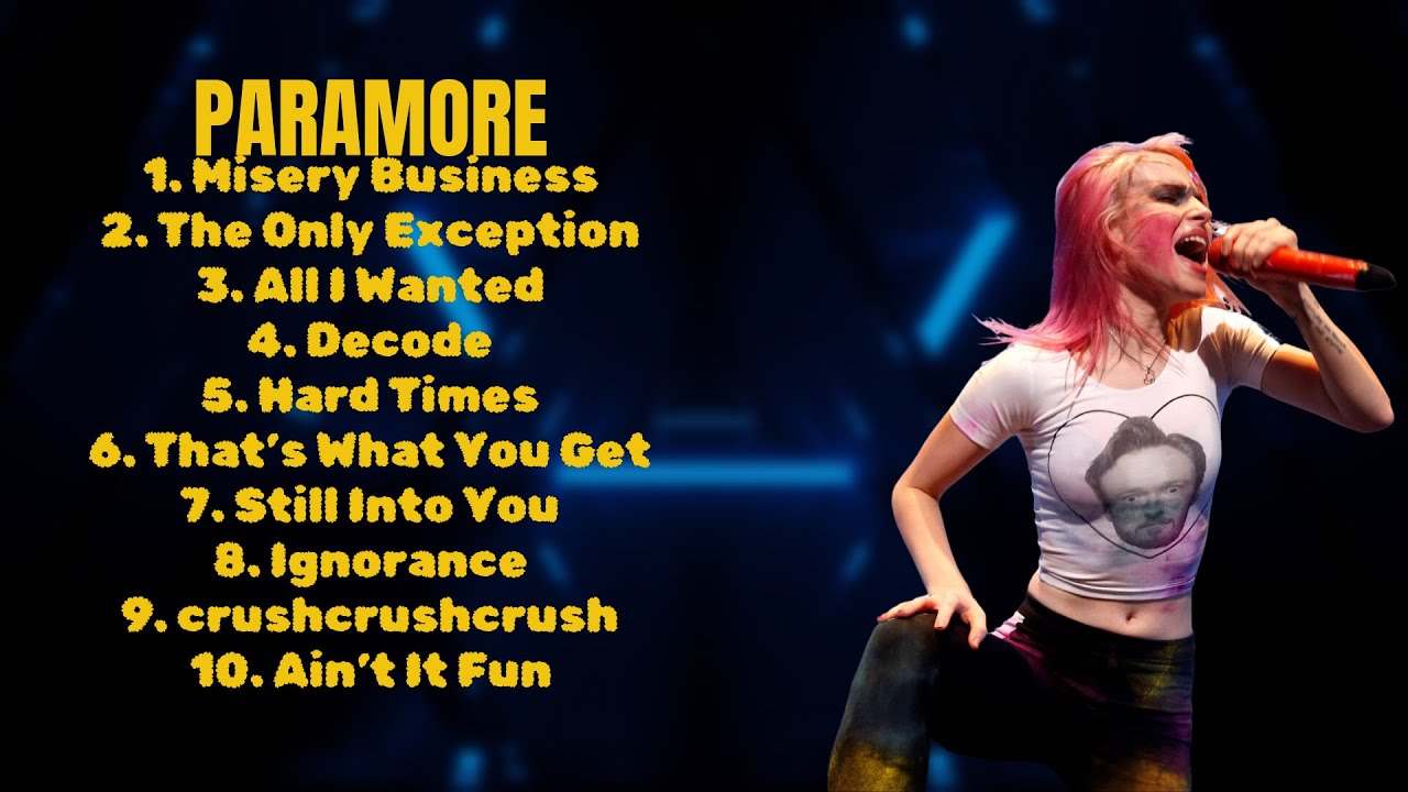 Paramore-Essential tracks roundup for 2024-Greatest Hits Collection-Influential