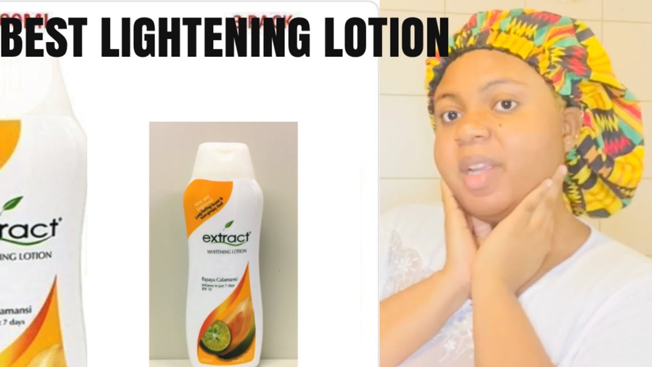 EXTRACT LIGHTENING LOTION / BEST WHITENING BODY LOTION YouTube