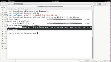 Oracle in Linux
