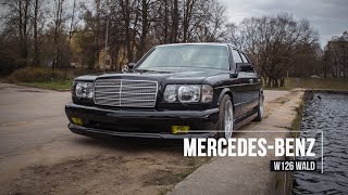 🀄 Бандит в ЯПОНСКОМ стиле: Mercedes-Benz W126 WALD