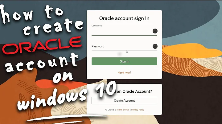 How to create Oracle Account free in 2022 | Sazid Habib