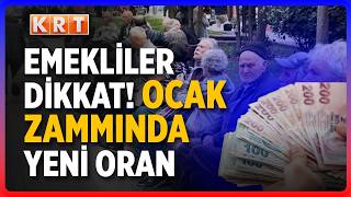 Emeklinin ocak zammı için yeni hesap! En düşük emekli maaşı ne kadar olacak?