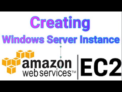 EC2 Amazon Creating Windows Server Instance