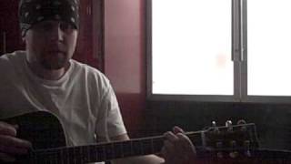 Video thumbnail of "Social Distortion Far Behind Acoustic Cover"