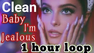 Babe Rexha - Baby i'm jealous- clean ft. Doja cat 1 hour version