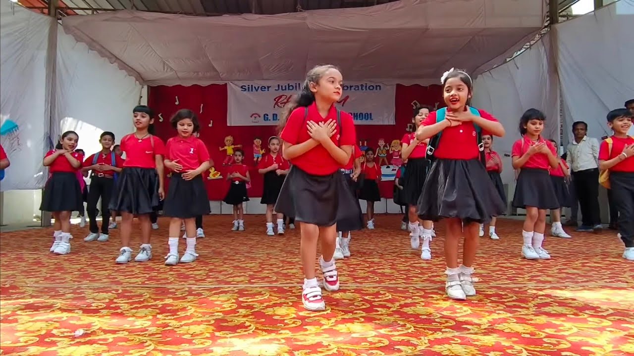 School chale ham dance performance kids dance group